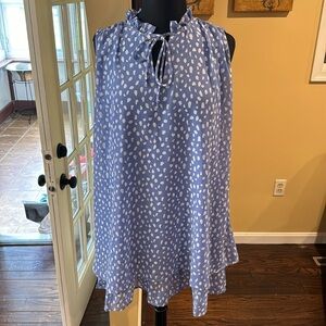 Simply Southern NWT Woman’s Ruffle Neck‎ Tunic